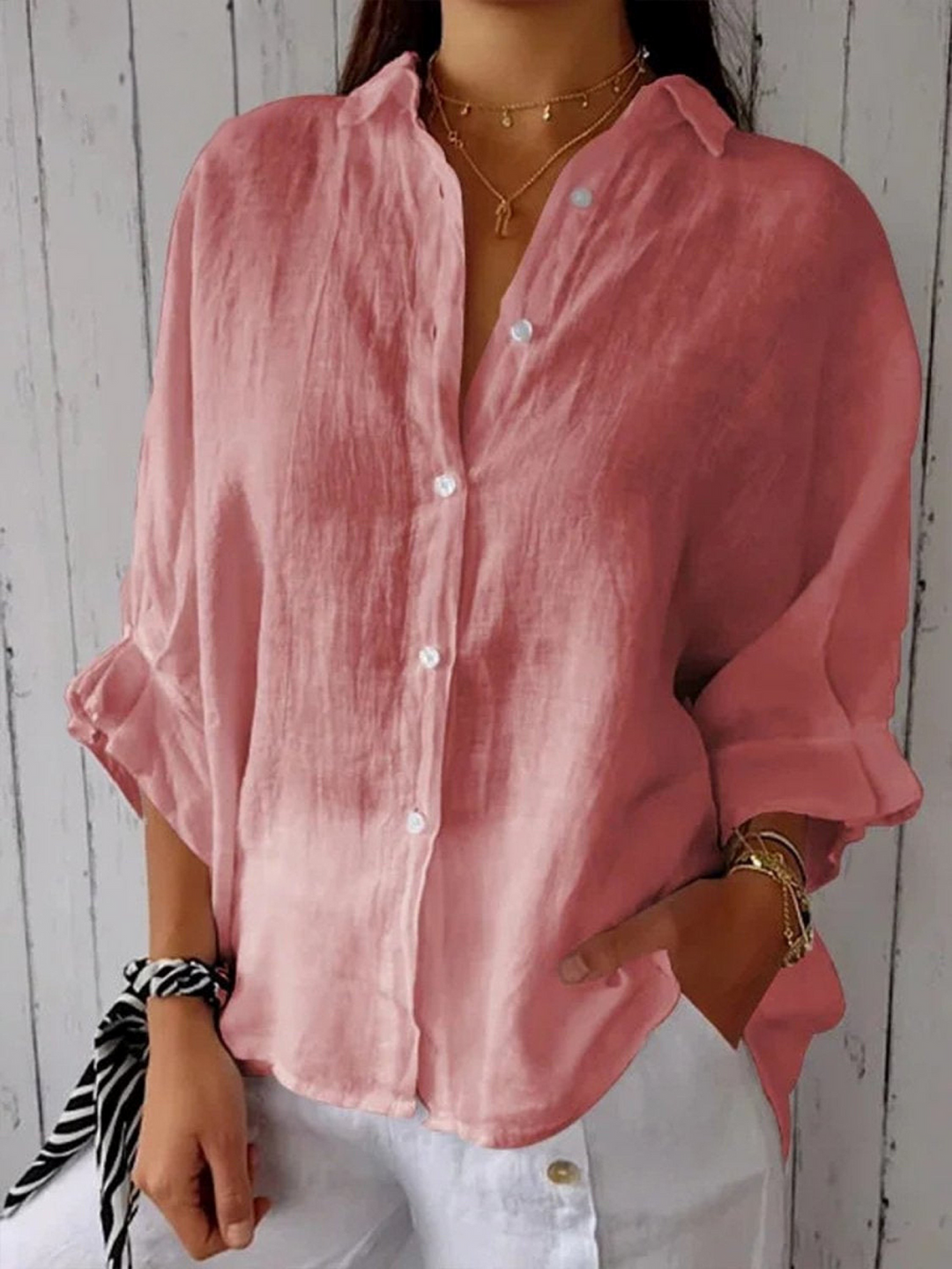 Mabel | Women’s casual shirt with back knot