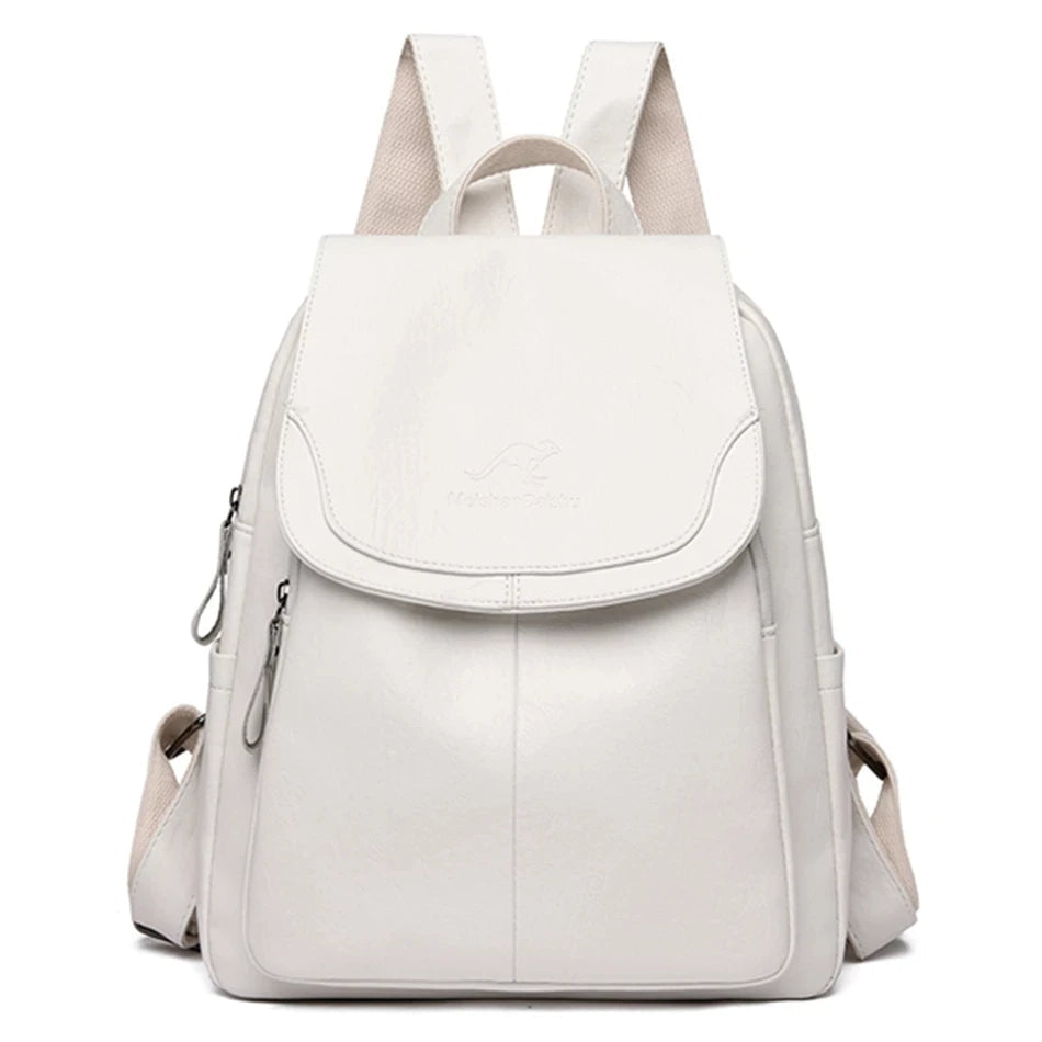Ivy | Stylish Leather Backpack for Everyday Use