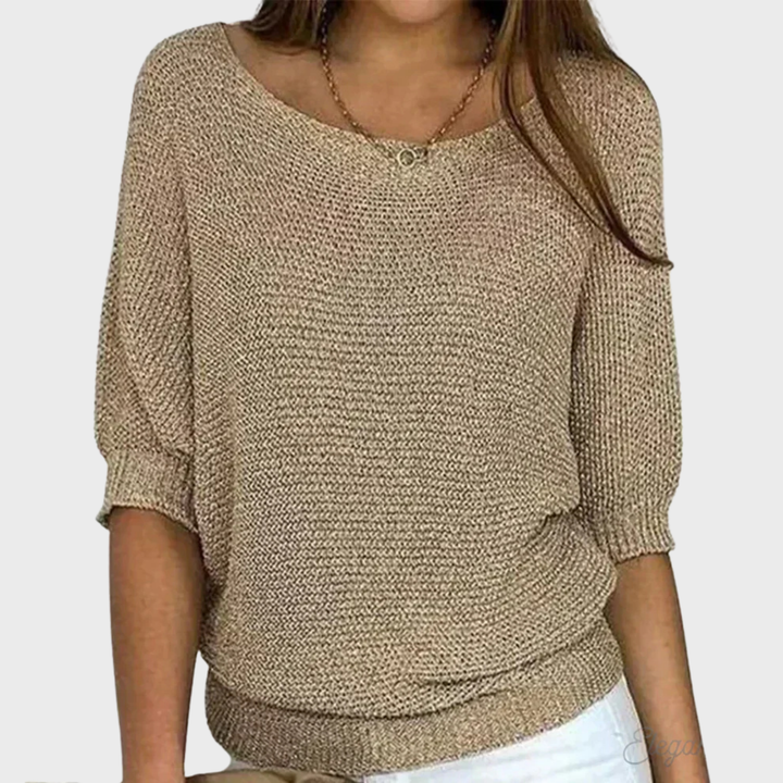 Heidi | Comfortable Crew Neck Pullover for a Casual and Warm Style