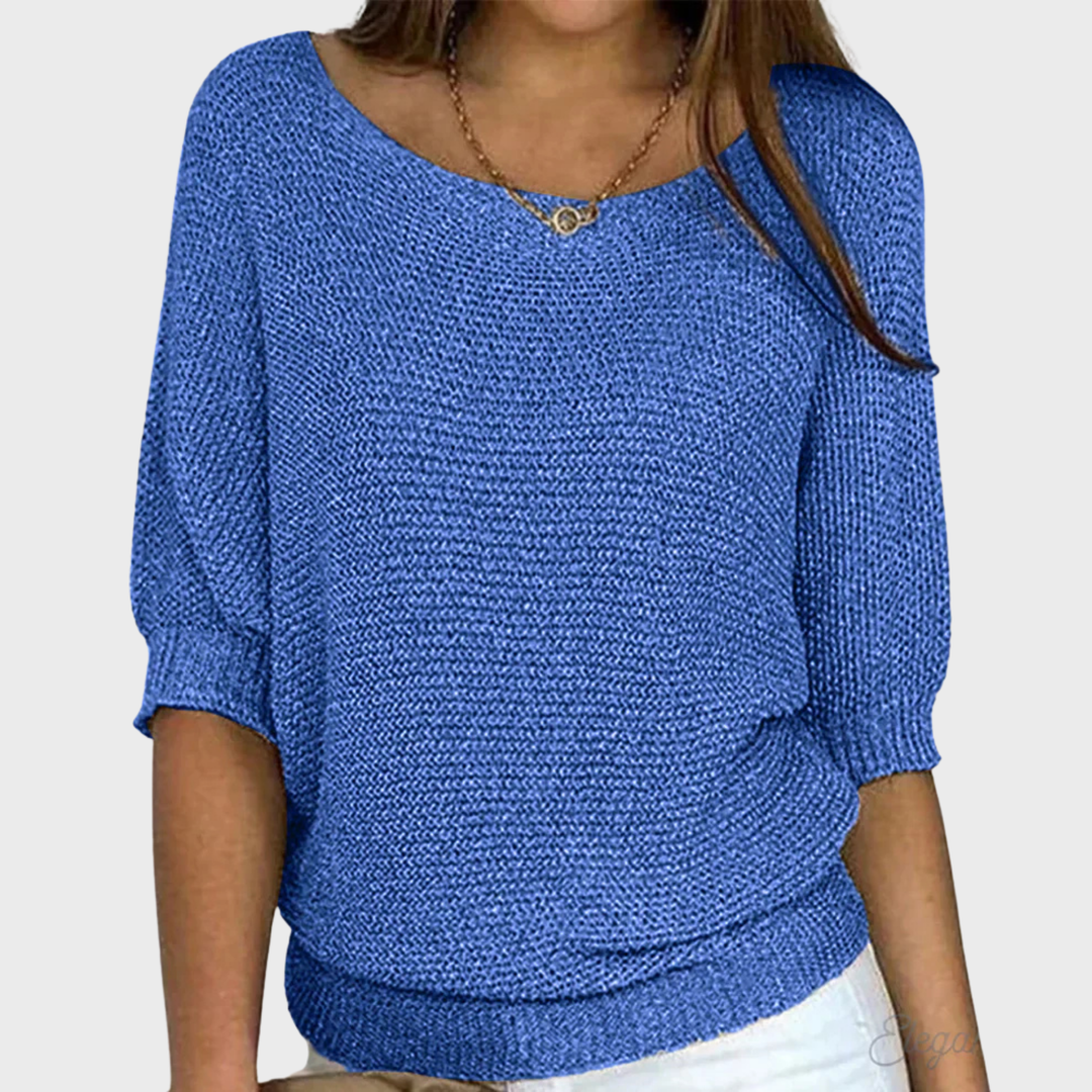 Heidi | Comfortable Crew Neck Pullover for a Casual and Warm Style