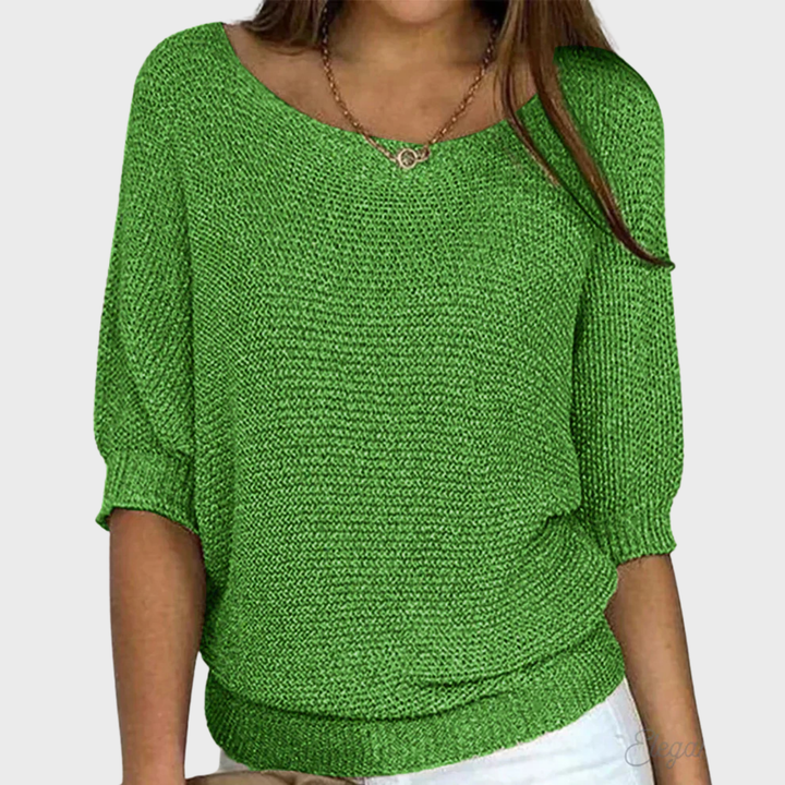 Heidi | Comfortable Crew Neck Pullover for a Casual and Warm Style