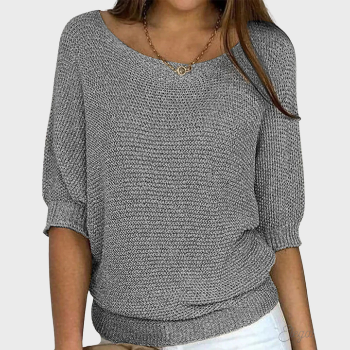 Heidi | Comfortable Crew Neck Pullover for a Casual and Warm Style