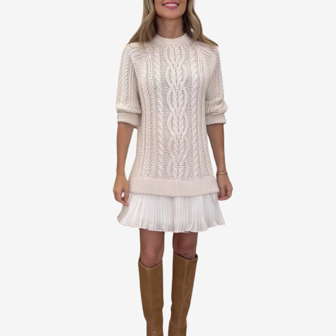 Celeste | Elegant Knit Dress for Any Occasion