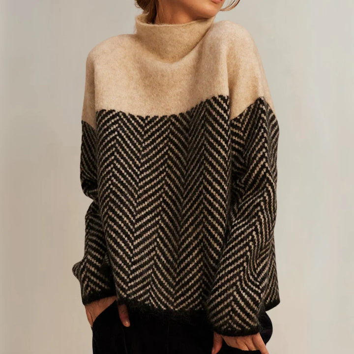 Norah | Cotton Turtleneck Pullover
