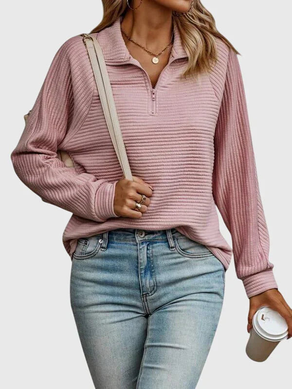 Molly | Half-Zip Sweater for Effortless Fashion