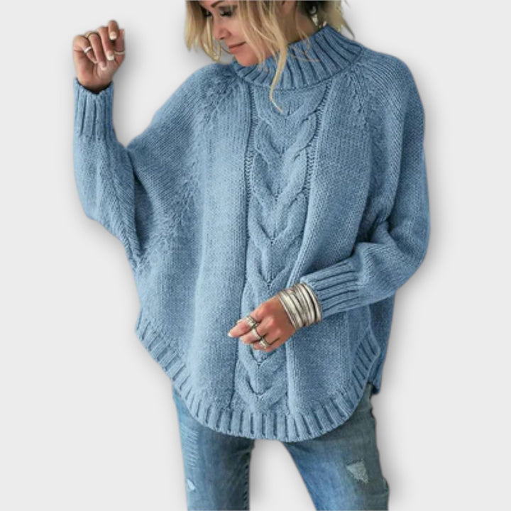 Freya | Ribbed Knit Thermal Pullover for a Cozy and Trendy Look