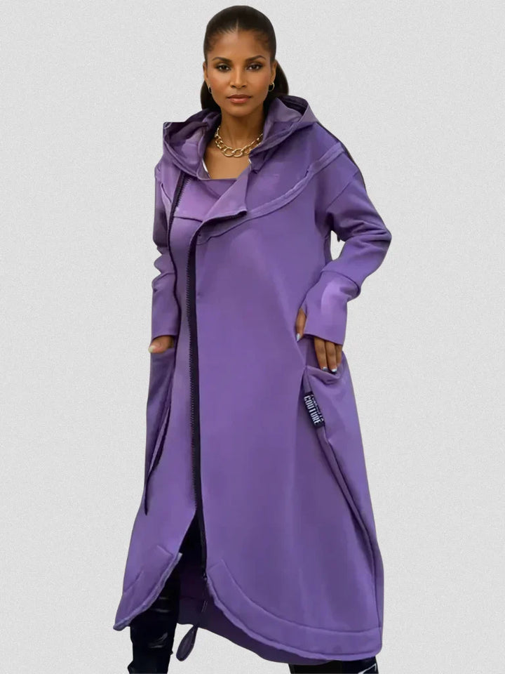 Evelise | Long Zip Hoodie