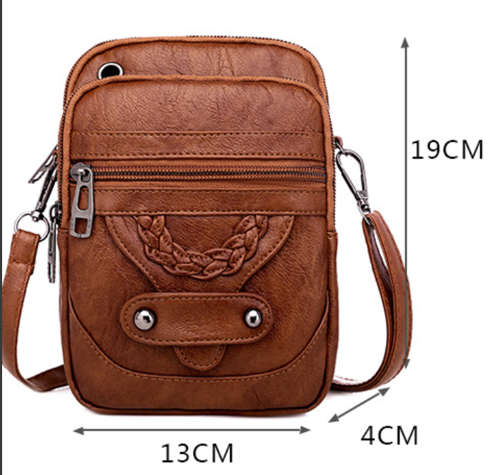 Edith | Vintage Leather Handbag for Timeless Style