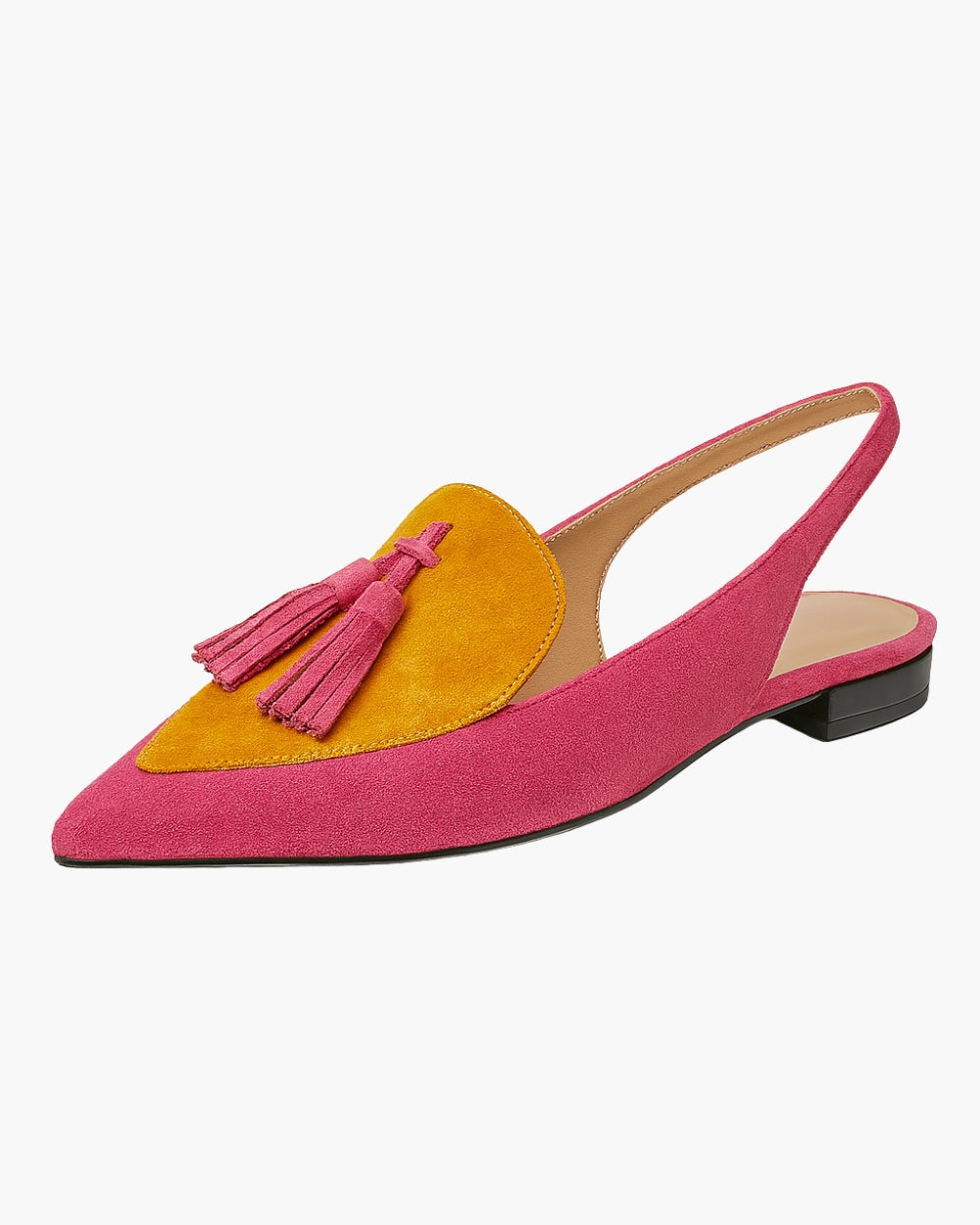 Quelia - Pointed Slingback with Tassels