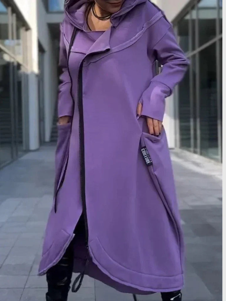 Evelise | Long Zip Hoodie