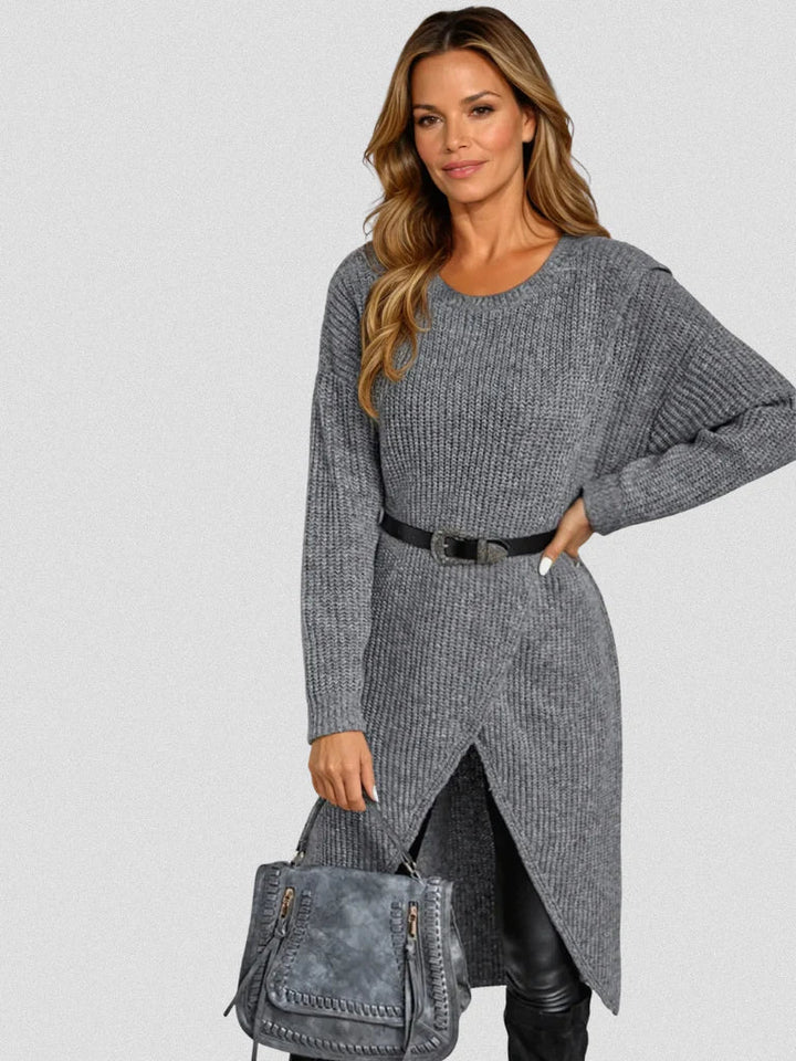 Aria | Wrap Knit Dress