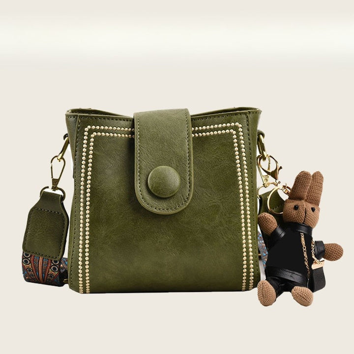 Charlotte | Vintage Shoulder Bag with Adjustable Strap