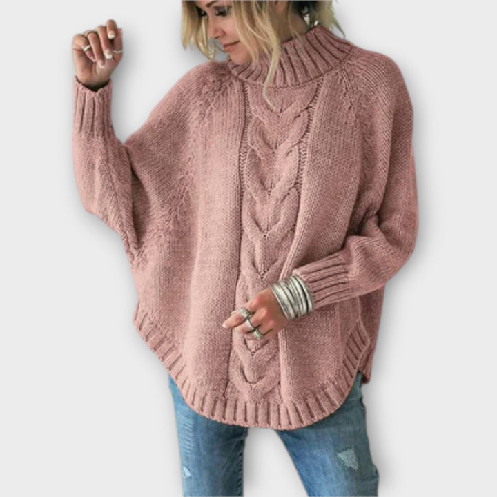Freya | Ribbed Knit Thermal Pullover for a Cozy and Trendy Look