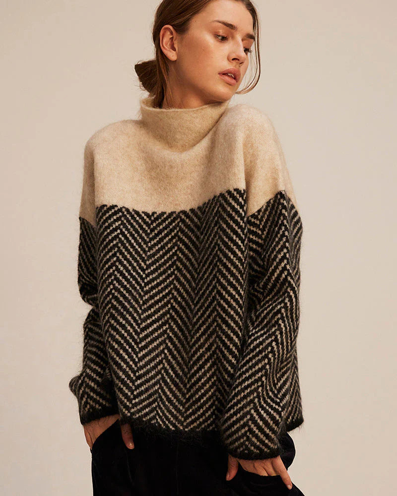 Norah | Cotton Turtleneck Pullover