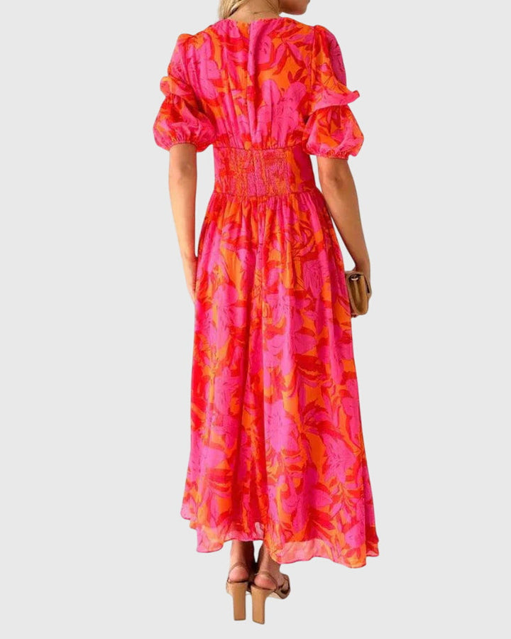 Dakota - V-Neck Floral Dress