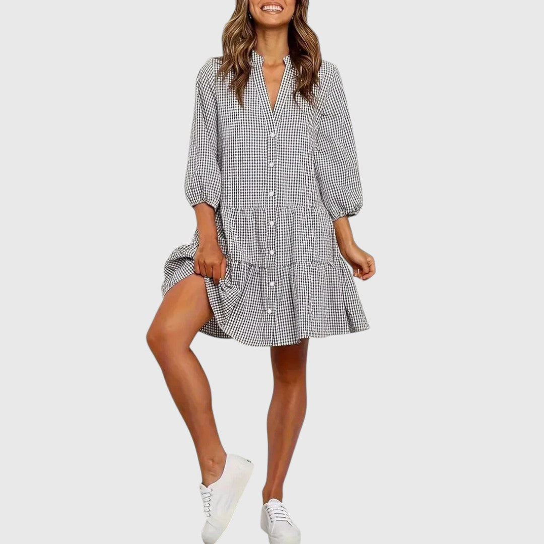 Hester - Gingham Dream Dress