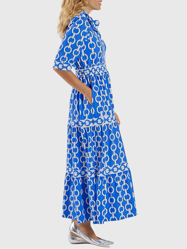 Barbara - Chain Print Dress