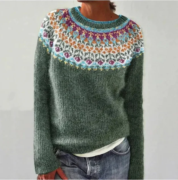 Lena | Scandinavian Knit Sweater