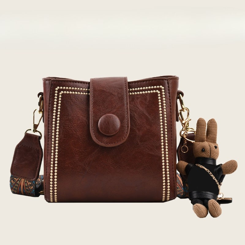 Charlotte | Vintage Shoulder Bag with Adjustable Strap