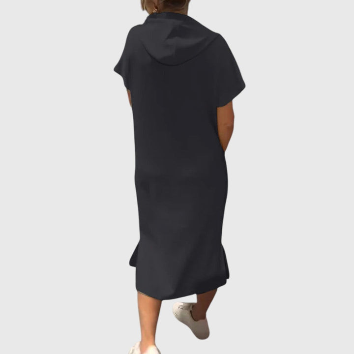 Angela - Casual Hoodie Dress