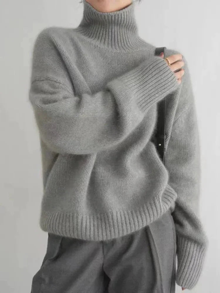 Amaya | Cashmere Turtleneck Sweater