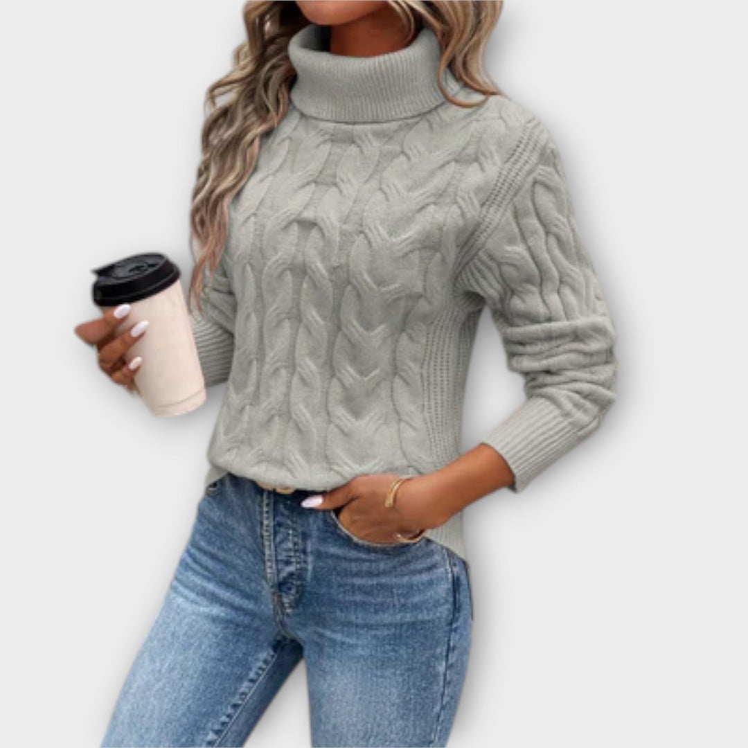 Clarissa | Classic Elegant Turtleneck Sweater
