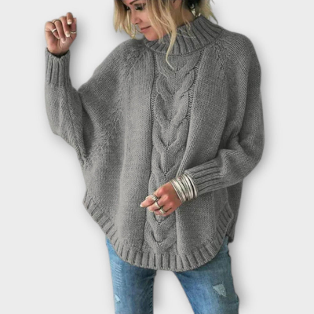 Freya | Ribbed Knit Thermal Pullover for a Cozy and Trendy Look
