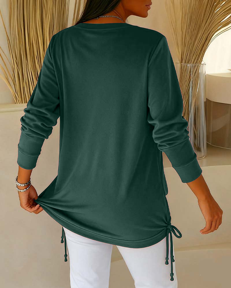 Elspeth | Two-Tone Sequin Top Effect Two-in-One