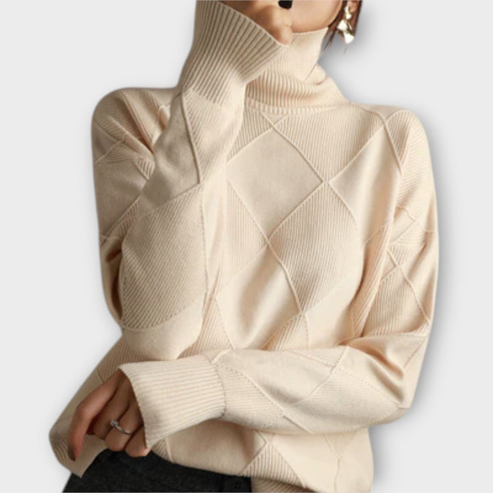 Delphine | Comfortable Turtleneck Sweater for Timeless Warmth