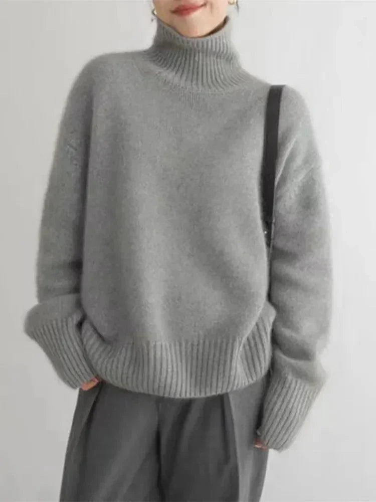 Amaya | Cashmere Turtleneck Sweater