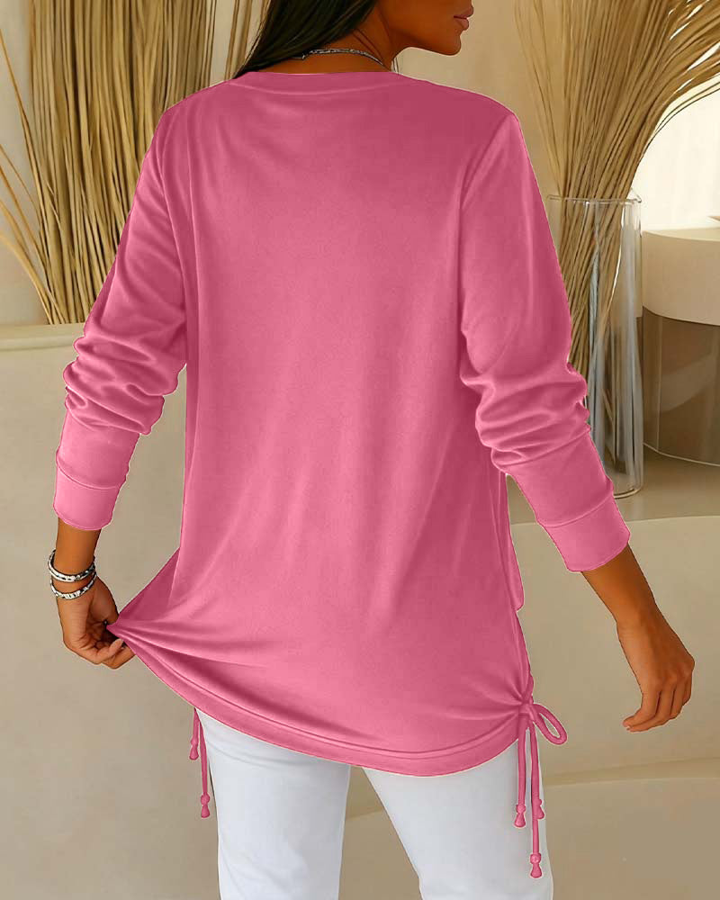 Elspeth | Two-Tone Sequin Top Effect Two-in-One