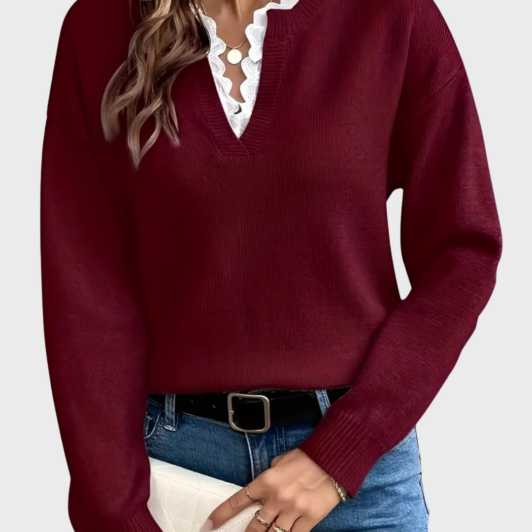 Helena | Elegant Sophisticated Sweater for a Chic Look