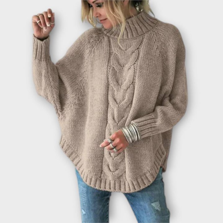 Freya | Ribbed Knit Thermal Pullover for a Cozy and Trendy Look
