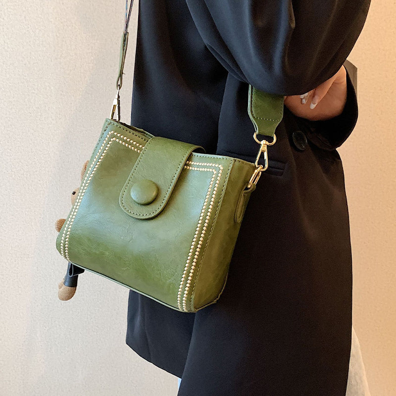 Charlotte | Vintage Shoulder Bag with Adjustable Strap