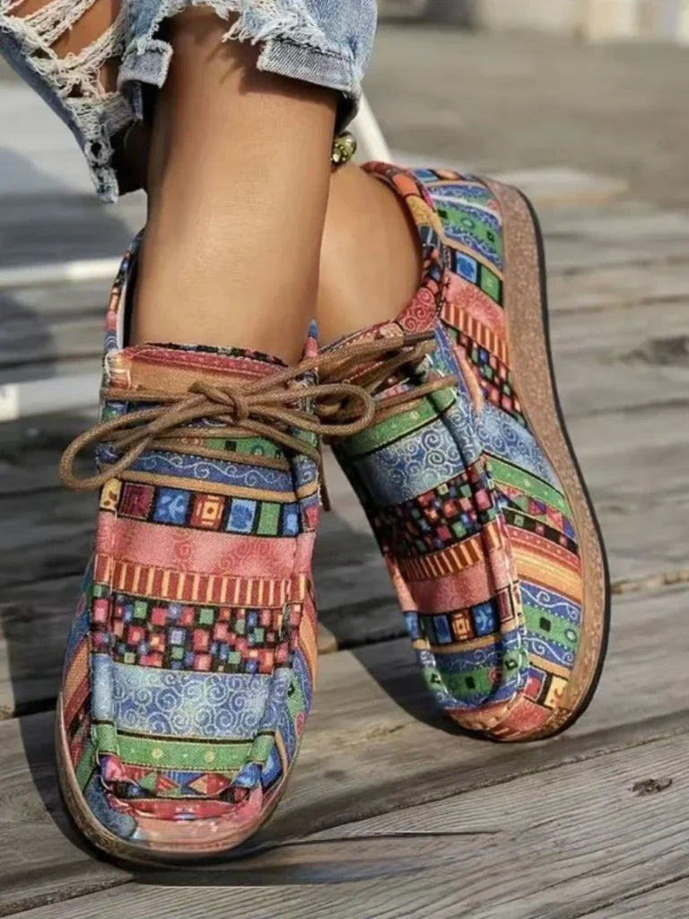 Maya | Comfort Print Loafers