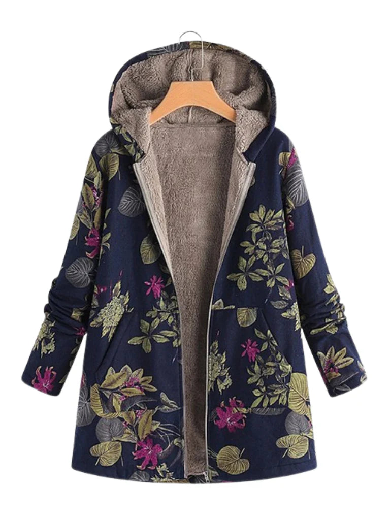 Aurora | Cozy Print Coat