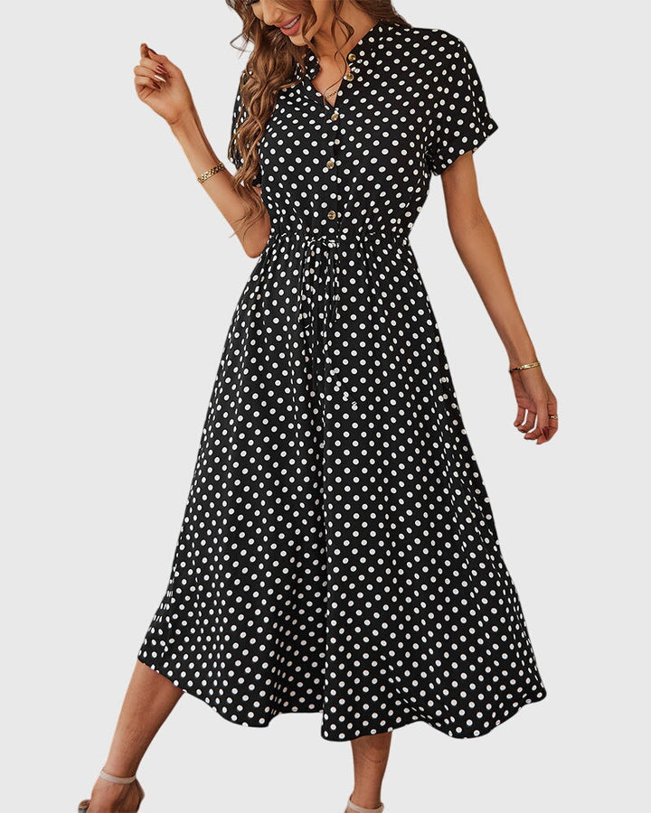 Alexa - Polka Dot Dress