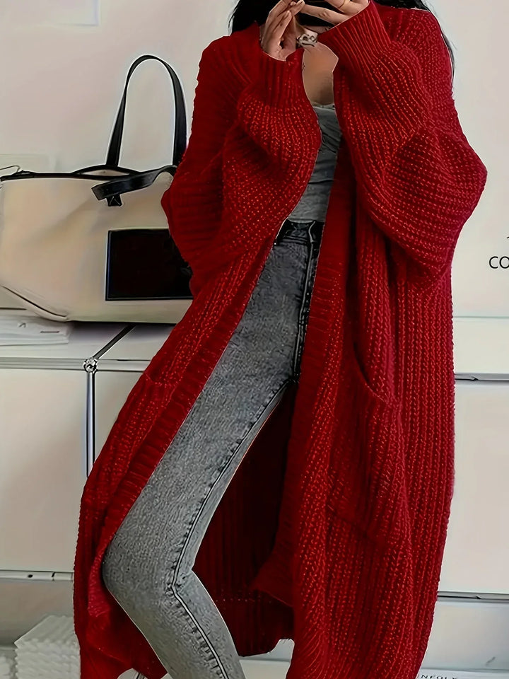 Alice | Warm Longline Cardigan for Confident Style