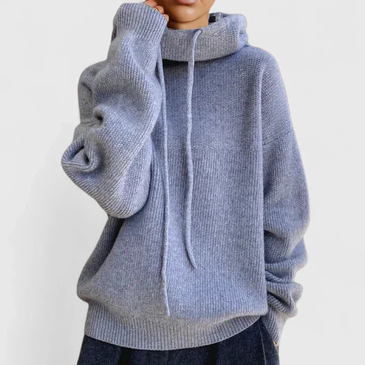 Marie | Knitted Hooded Sweater for Everyday Comfort