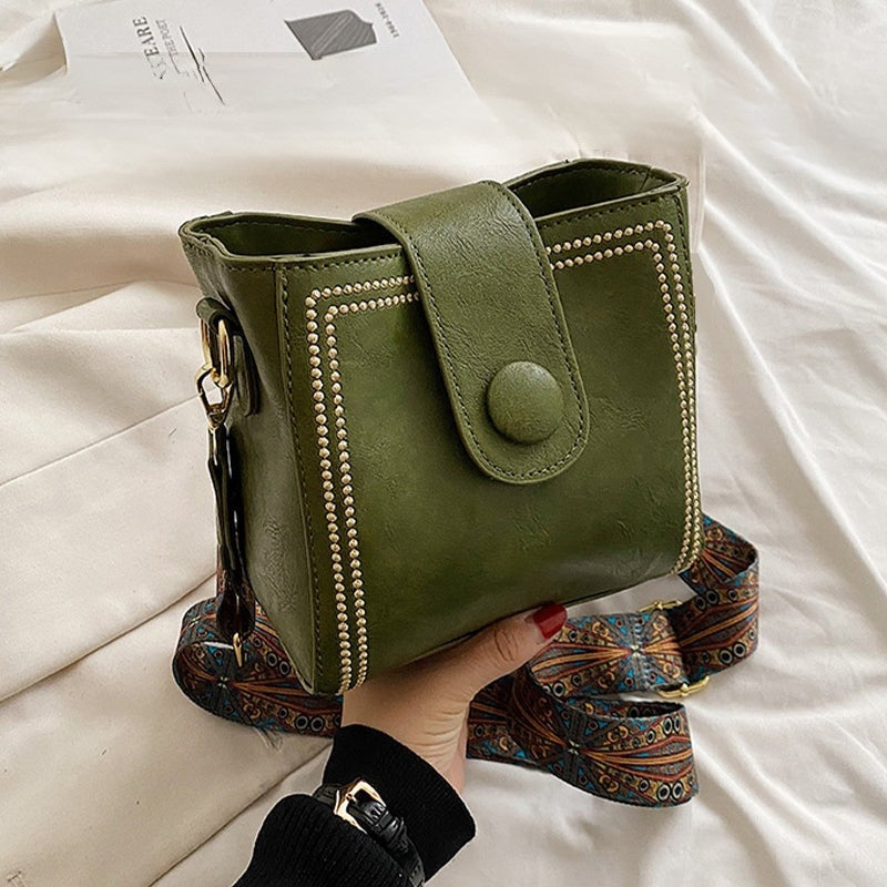 Charlotte | Vintage Shoulder Bag with Adjustable Strap