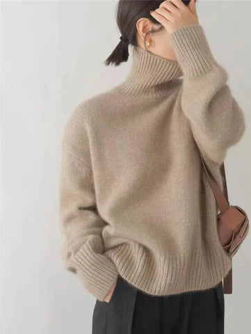 Amaya | Cashmere Turtleneck Sweater