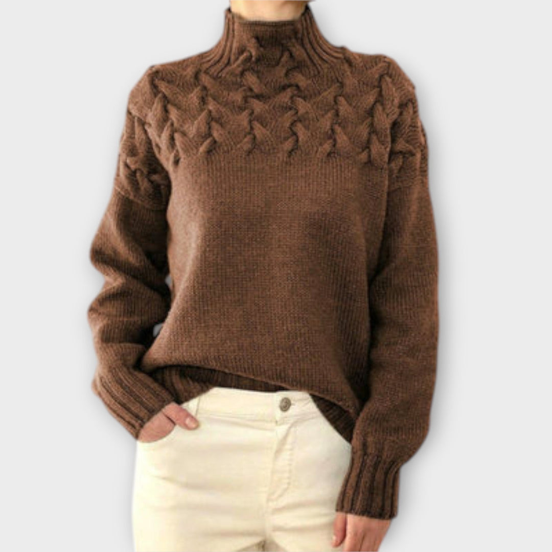 Tina - Cable Knit Sweater