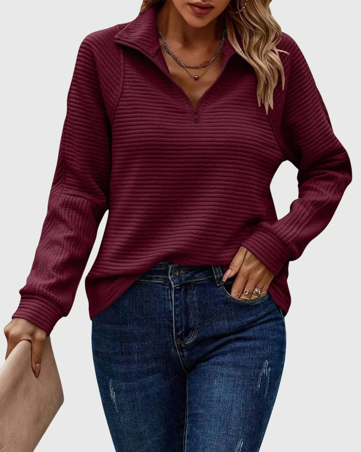 Molly | Half-Zip Sweater for Effortless Fashion