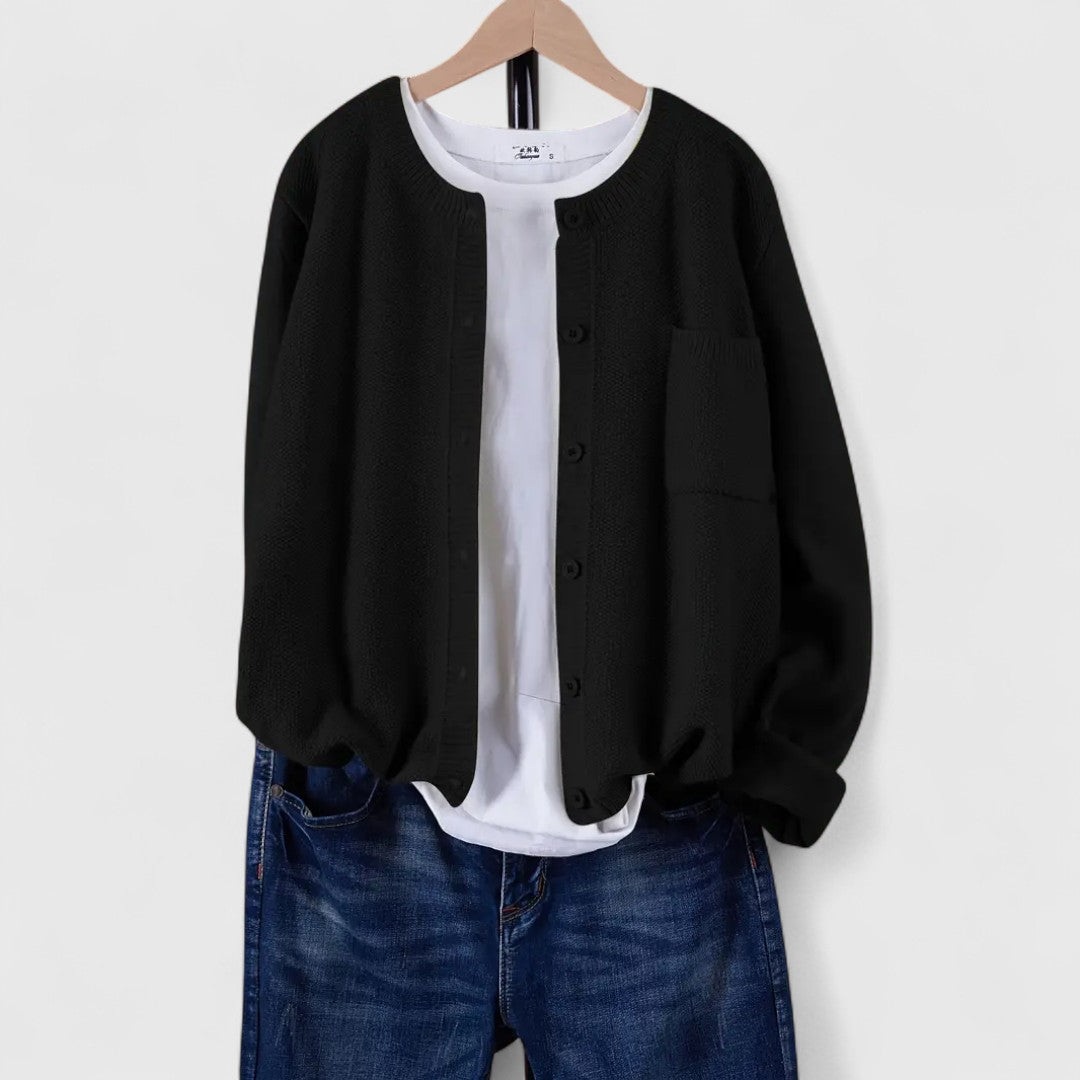 Eira - Casual Button-Up Cardigan
