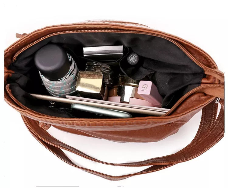 Olivia | Elegant Leather Shoulder Bag