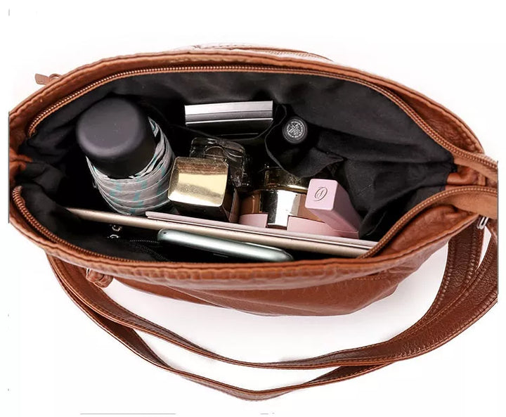 Olivia | Elegant Leather Shoulder Bag