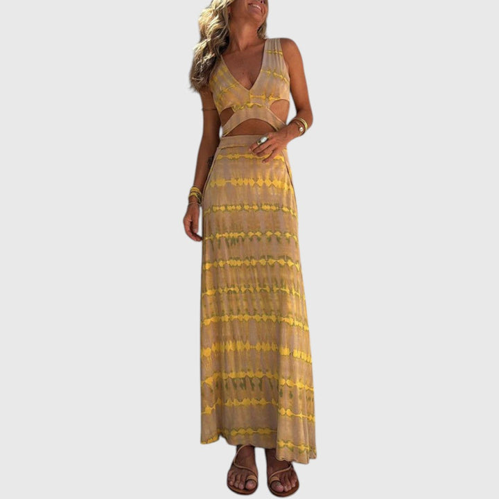 Nora - Plunge Cut-Out Dress