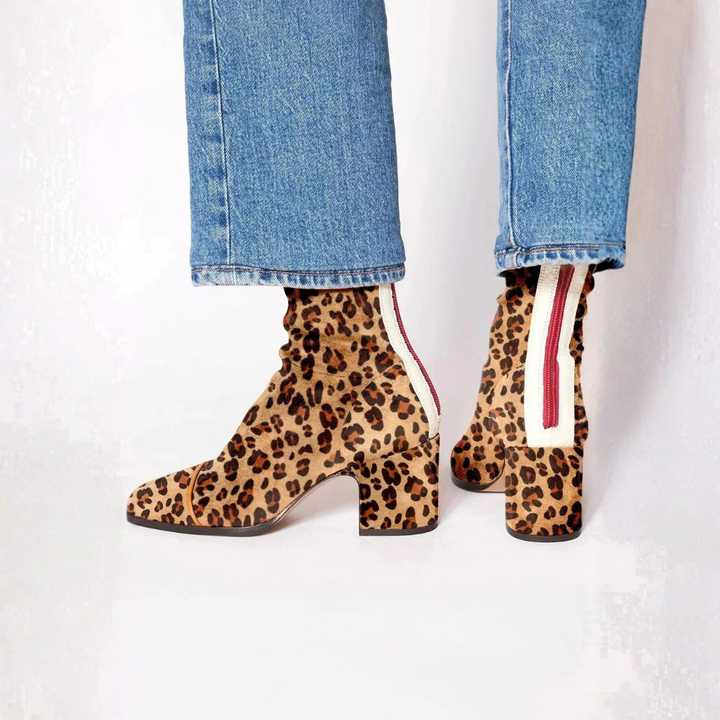 Nicola – Elegant Comfort Heel Boots