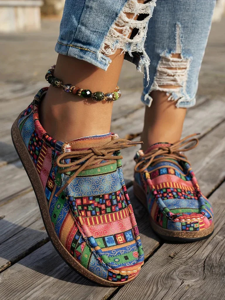 Maya | Comfort Print Loafers