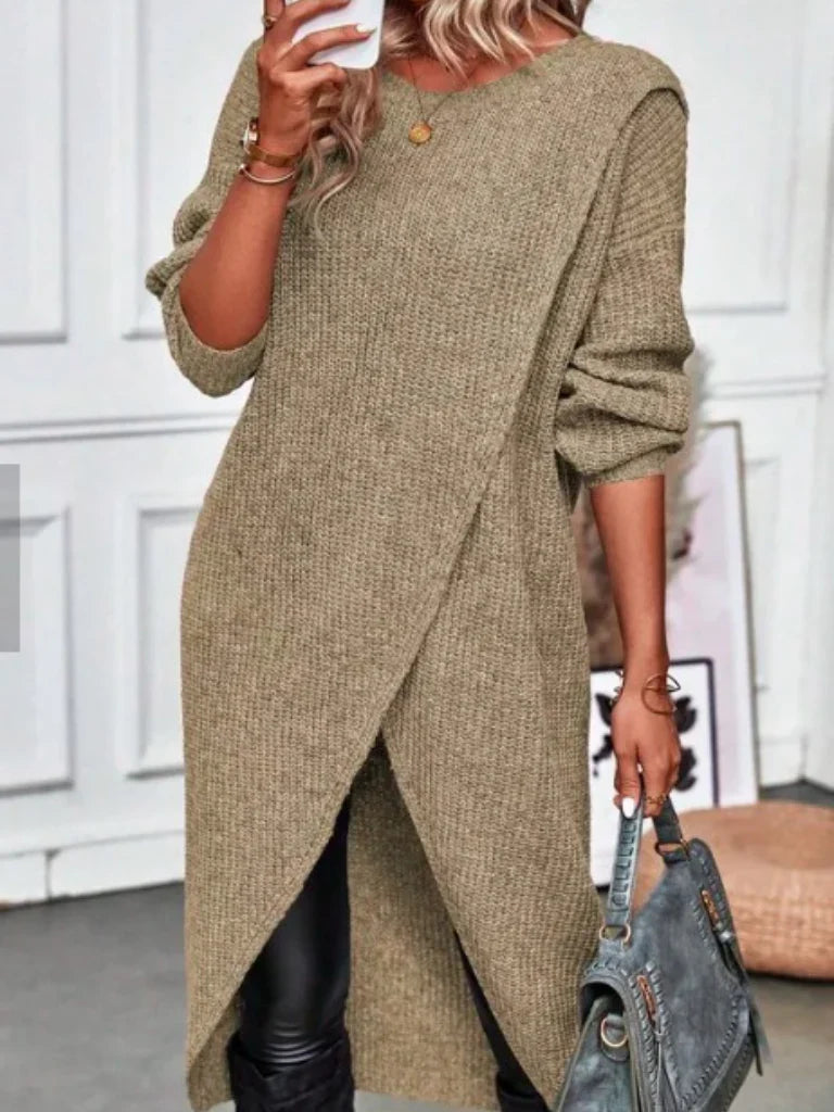 Aria | Wrap Knit Dress